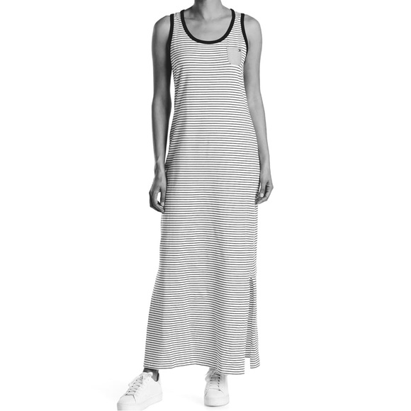 Tommy Hilfiger Stripe Midi Tank Dress - Picture 1 of 8
